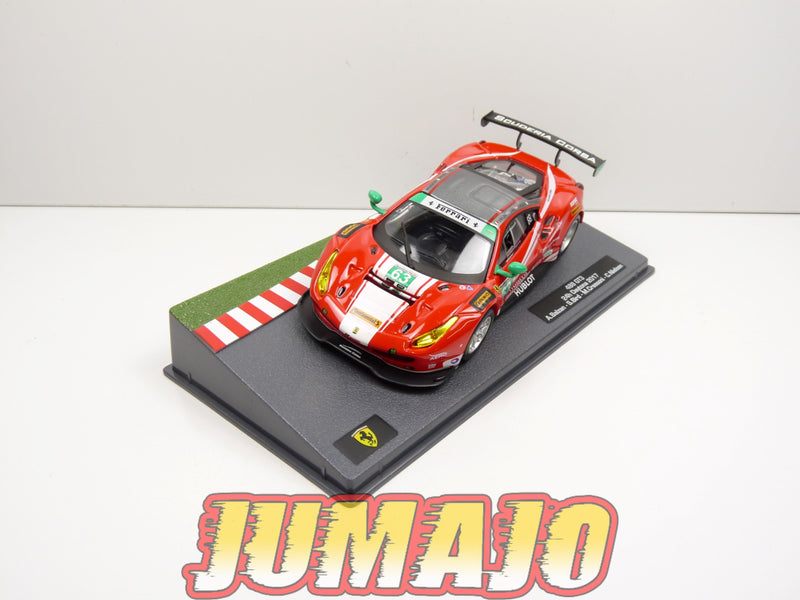 CF3 voiture 1/43 HACHETTES IXO FERRARI sport : 488 GT3 24h Daytona 2017
