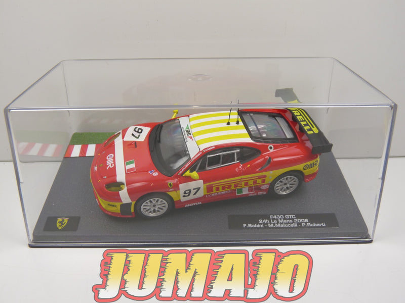 CF4 voiture 1/43 HACHETTE IXO FERRARI sport : F430 GTC 24h Le Mans 2008