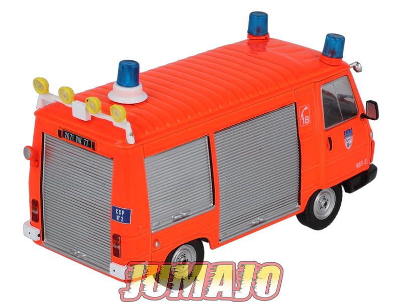 CPL30 Véhicules Légers Sapeurs Pompiers 1/43 Hachette PEUGEOT J9 VSR BBP Lagny