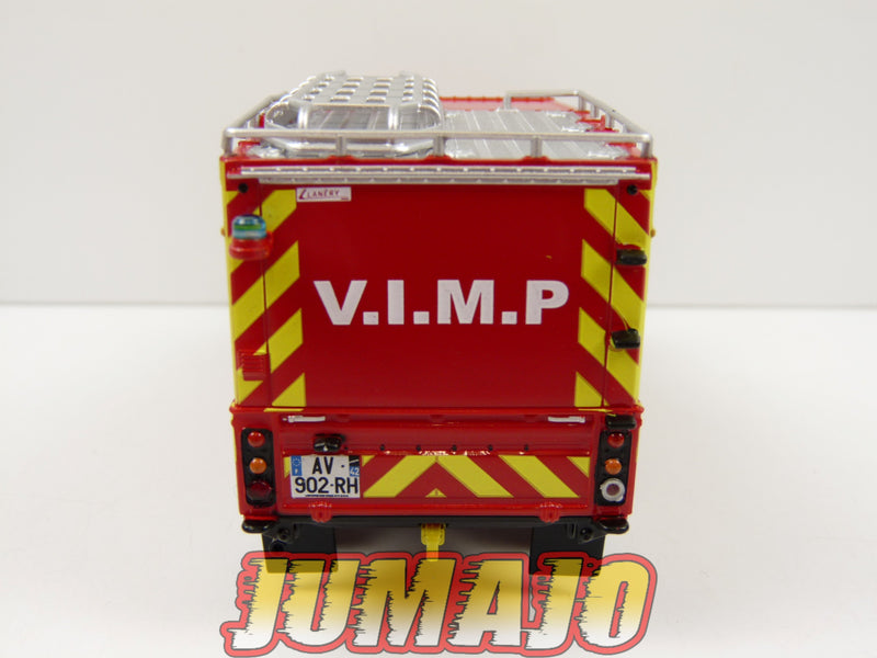 CPL3 Véhicules Légers Sapeurs Pompiers 1/43 Hachette IXO Land Rover VIMP SP Roanne