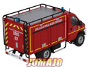 CPL51 Véhicules Légers Pompiers 1/43 Hachette IXO SCAM 4x4 SMT55 VABD VIDON