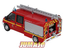 CPL56 Véhicules Légers Pompiers 1/43 Hachette IXO Ford Transit Gimaex Gicar