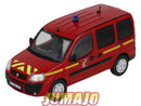 CPL62 Véhicules Légers Pompiers 1/43 Hachette IXO Fiat Doblo VLCDG Bas-Rhin