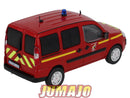 CPL62 Véhicules Légers Pompiers 1/43 Hachette IXO Fiat Doblo VLCDG Bas-Rhin