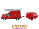 CPL63 Véhicules Légers Pompiers 1/43 Hachette IXO Renault Express + motopompe Corrèze