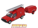 CPL63 Véhicules Légers Pompiers 1/43 Hachette IXO Renault Express + motopompe Corrèze