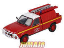 CPL67 Véhicules Légers Pompiers 1/43 Hachette IXO Peugeot 504 Pick-up Dangel CCFL Picot