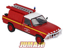 CPL67 Véhicules Légers Pompiers 1/43 Hachette IXO Peugeot 504 Pick-up Dangel CCFL Picot