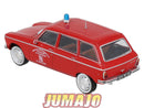 CPL72 Vehicules Legers Pompiers 1/43 Hachette Peugeot 204 Break SDIS Haut-Rhin