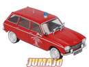 CPL72 Vehicules Legers Pompiers 1/43 Hachette Peugeot 204 Break SDIS Haut-Rhin