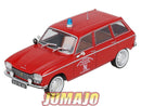 CPL72 Vehicules Legers Pompiers 1/43 Hachette Peugeot 204 Break SDIS Haut-Rhin