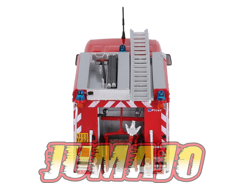 CPL7 Véhicules Légers Sapeurs Pompiers 1/43 Hachette IXO Citroën Jumper PI Picot