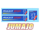 DEC3 Décalcomanie rallye 2 x 4,5cm + 1 x 2,5cm Peugeot sport