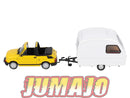 FIA3A Voiture 1/43 Hachette Pologne IXO Polski Fiat 126P Bosmal Cabrio Jaune