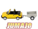 FIA3A Voiture 1/43 Hachette Pologne IXO Polski Fiat 126P Bosmal Cabrio Jaune