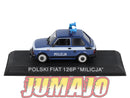 FIA8 Voiture 1/43 Hachette IXO Polski Fiat 126P  Police MILICJA