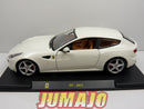 FVQ12 Voiture 1/24 BURAGO HACHETTE FERRARI GT BOITE CASSÉE : FF 2011 Blanche