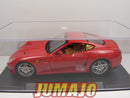 FVQ23 Voiture 1/24 BURAGO HACHETTE FERRARI GT : 599 GTB Fiorano 2006