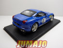 FVQ54 Voiture 1/24 BURAGO HACHETTE FERRARI GT BOITE CASSÉE : California T 1971 Bleu