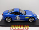 FVQ54 Voiture 1/24 BURAGO HACHETTE FERRARI GT BOITE CASSÉE : California T 1971 Bleu