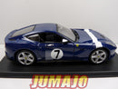 FVQ56 Voiture 1/24 BURAGO HACHETTE FERRARI GT : F12 Berlinetta 1961 Bleu