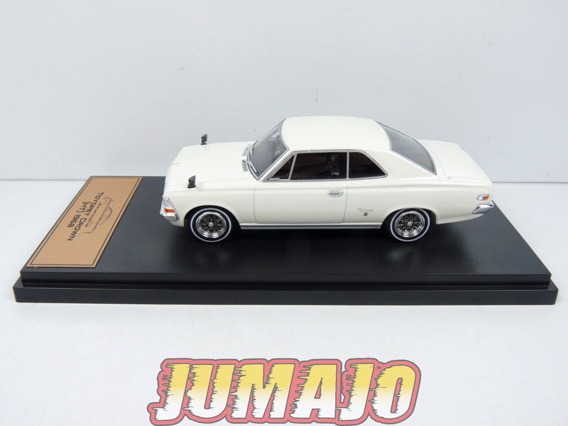 JPL26 1/43 HACHETTE Japon : TOYOPET Crown Blanc (HT) 1968