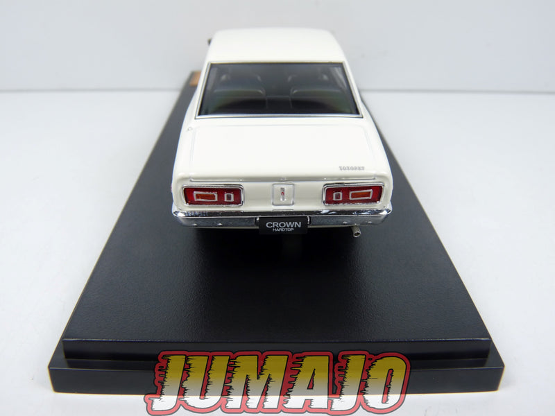 JPL26 1/43 HACHETTE Japon : TOYOPET Crown Blanc (HT) 1968