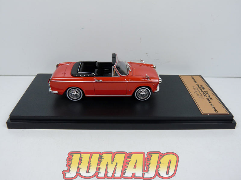 JPL45 1/43 HACHETTE Japon : DAIHATSU Compagno Spider (F40K) 1965