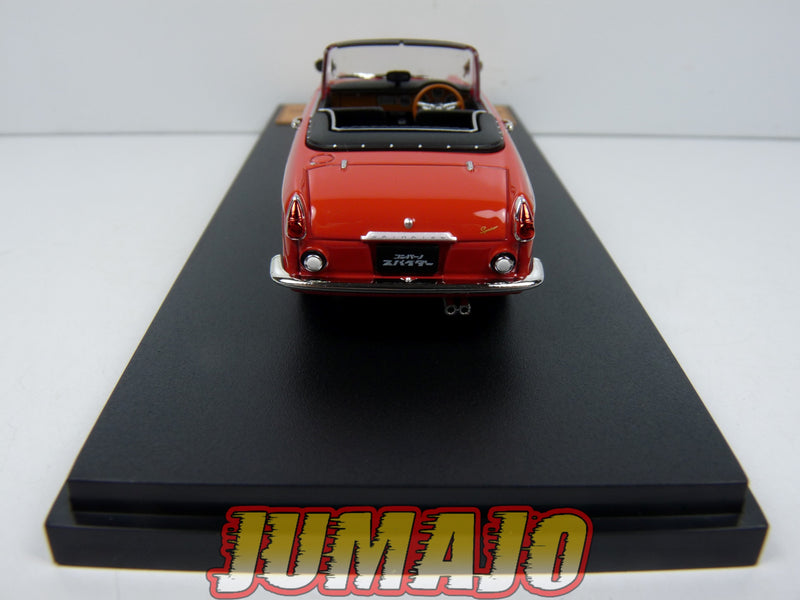 JPL45 1/43 HACHETTE Japon : DAIHATSU Compagno Spider (F40K) 1965