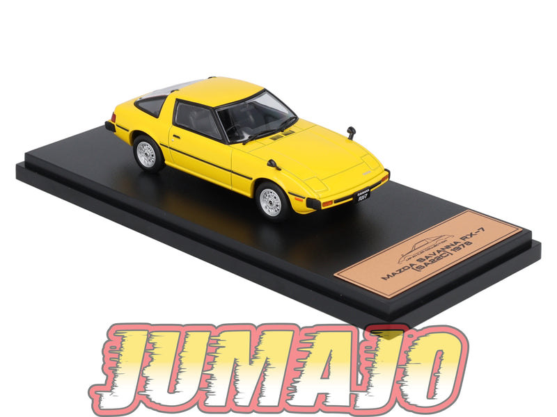 JPL74 1/43 HACHETTE Japon : MAZDA Savanna RX-7 (SA22C) 1978