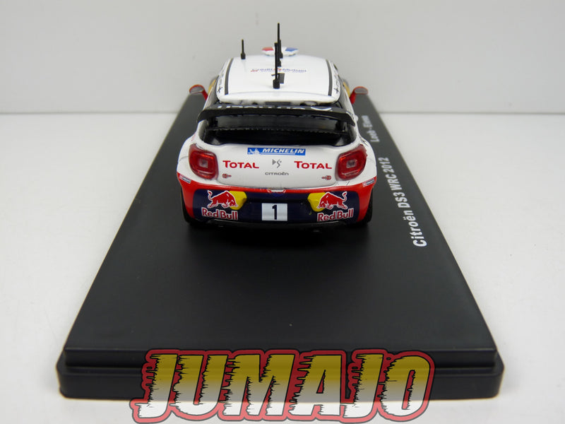 RMX11 1/43 Salvat Mexique Rallye WRC : Citroën DS3 WRC Loeb Elena 2012