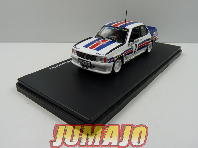 RMX12 1/43 Salvat Mexique Rallye WRC : Opel Ascona 400 1982 Monte Carlo Röhrl Geistdörfer