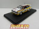 RMX6 1/43 Salvat Mexique Rallye WRC : Audi Quattro A2 1984 Blomqvist Cederberg