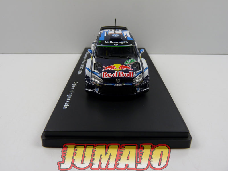 RMX7 1/43 Salvat Mexique Rallye WRC : Volkswagen Polo R WRC 2016 Pays de Galles Ogier