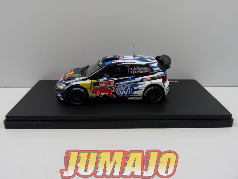 RMX7 1/43 Salvat Mexique Rallye WRC : Volkswagen Polo R WRC 2016 Pays de Galles Ogier