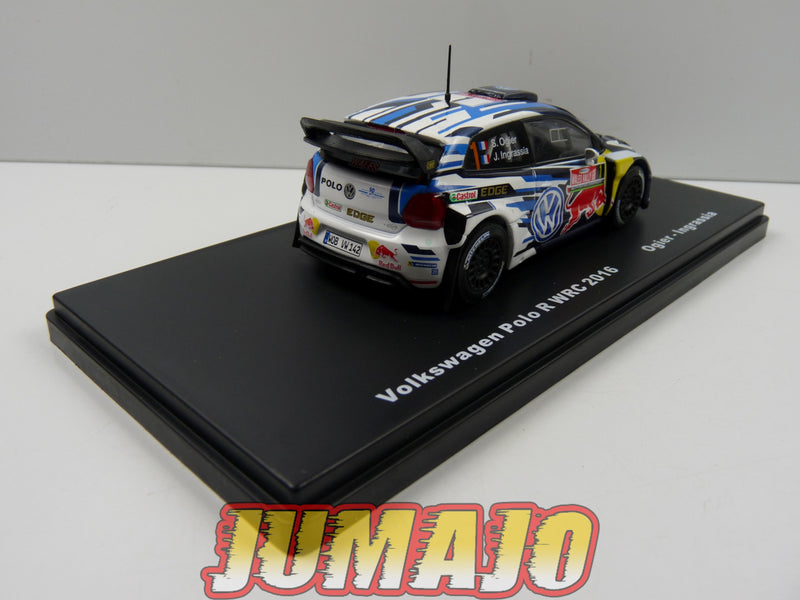 RMX7 1/43 Salvat Mexique Rallye WRC : Volkswagen Polo R WRC 2016 Pays de Galles Ogier