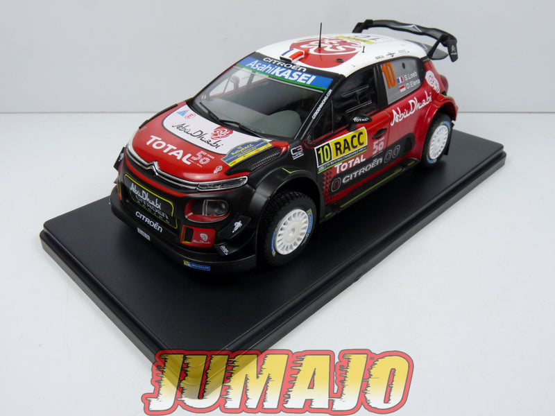 RVQ3 Voiture Rallye 1/24 SALVAT Models : Citroën C3 WRC Loeb-Elena 2018