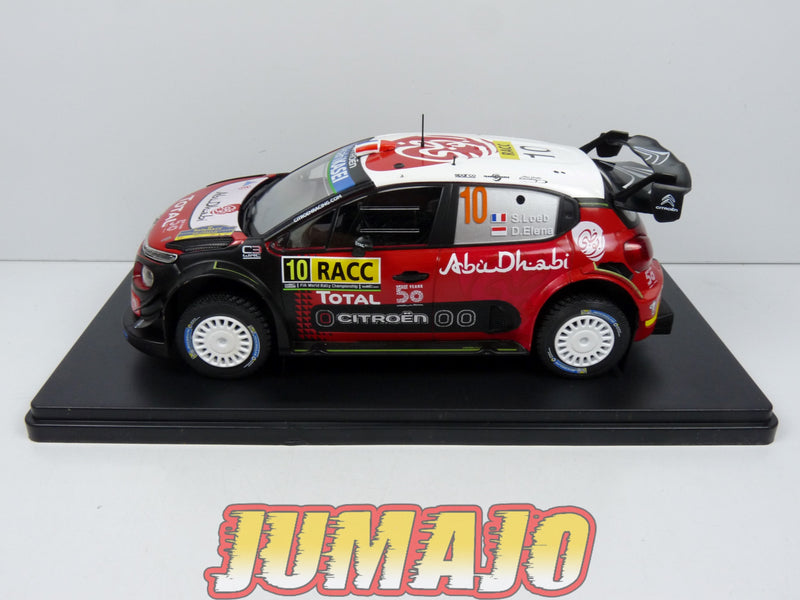 RVQ3 Voiture Rallye 1/24 SALVAT Models : Citroën C3 WRC Loeb-Elena 2018