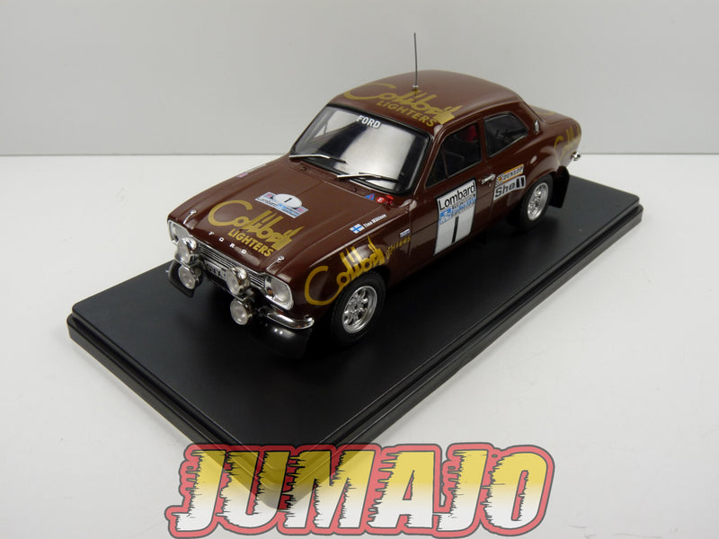 RVQ40 Voiture Rallye 1/24 SALVAT Models : Ford Escort RS 1600 Makinen 1974