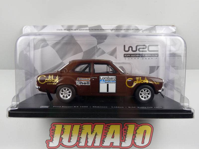 RVQ40 Voiture Rallye 1/24 SALVAT Models : Ford Escort RS 1600 Makinen 1974