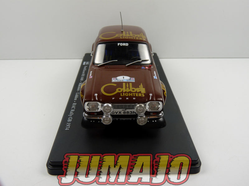 RVQ40 Voiture Rallye 1/24 SALVAT Models : Ford Escort RS 1600 Makinen 1974