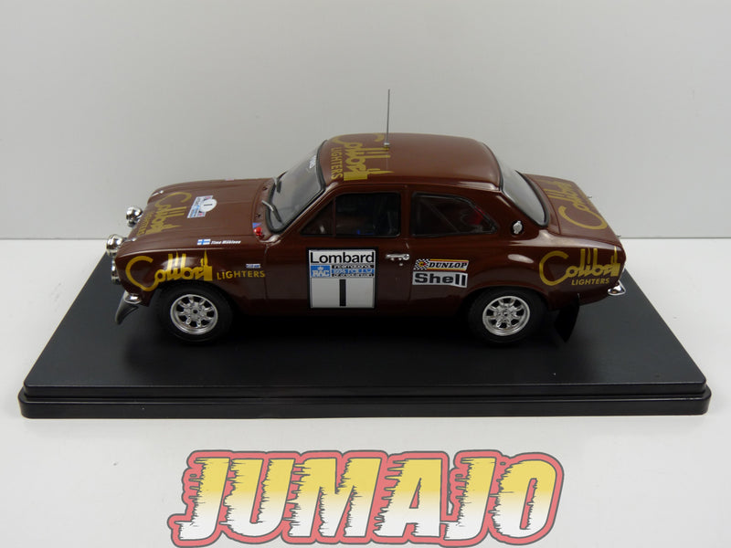 RVQ40 Voiture Rallye 1/24 SALVAT Models : Ford Escort RS 1600 Makinen 1974