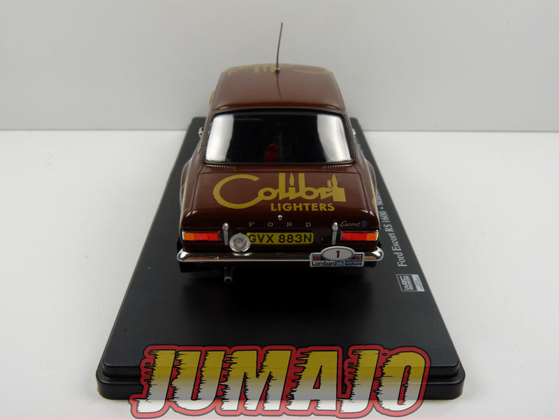 RVQ40 Voiture Rallye 1/24 SALVAT Models : Ford Escort RS 1600 Makinen 1974