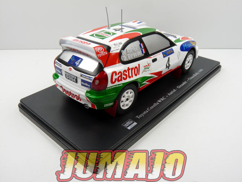 RVQ42 Voiture Rallye 1/24 SALVAT Models : Toyota Corolla WRC Auriol 1999