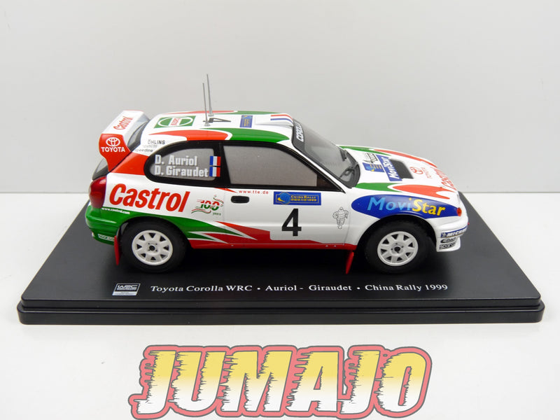 RVQ42 Voiture Rallye 1/24 SALVAT Models : Toyota Corolla WRC Auriol 1999