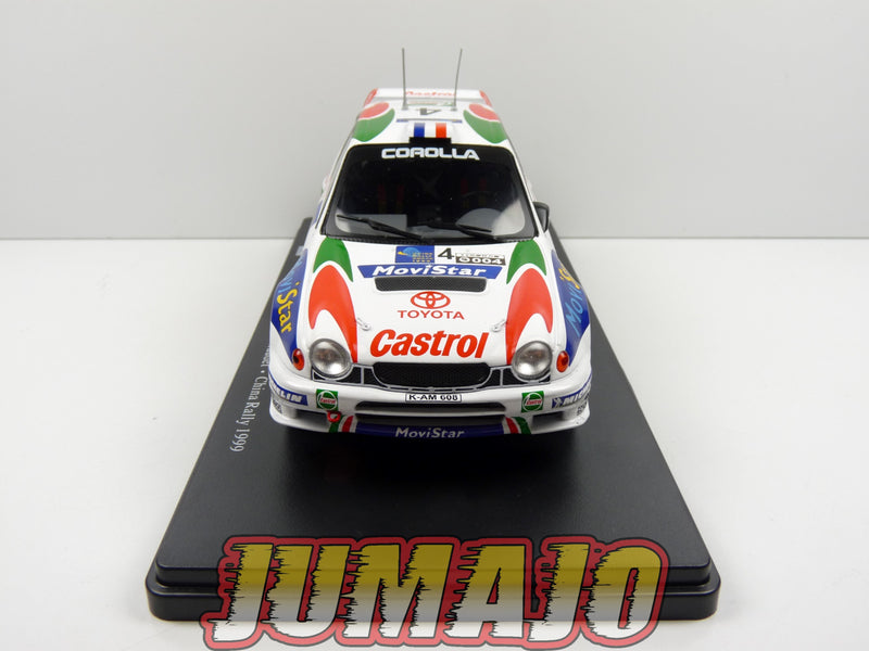 RVQ42 Voiture Rallye 1/24 SALVAT Models : Toyota Corolla WRC Auriol 1999