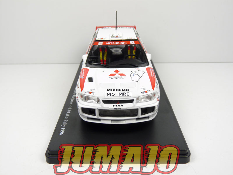 RVQ47 Voiture Rallye 1/24 SALVAT Models : Mitsubishi Lancer Evo III Makinen 1996