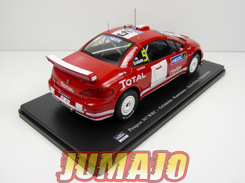 RVQ50 Voiture Rallye 1/24 SALVAT Models : Peugeot 307 WRC Gronholm 2004