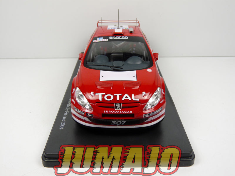 RVQ50 Voiture Rallye 1/24 SALVAT Models : Peugeot 307 WRC Gronholm 2004