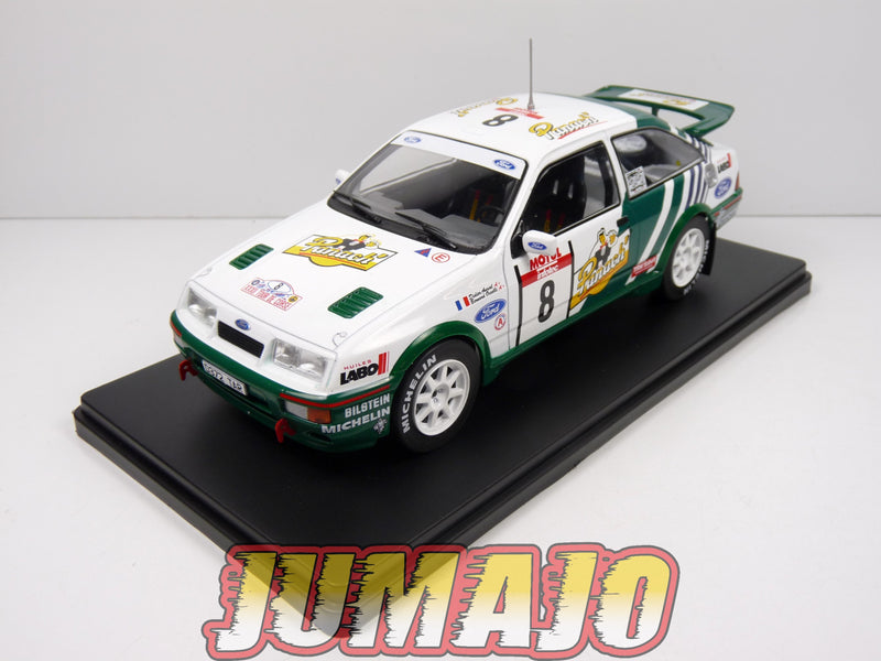 RVQ52 Voiture Rallye 1/24 SALVAT Models : Ford Sierra Rs Coswarth Auriol 1988